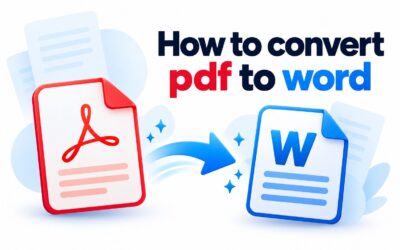 How to Convert PDF to Word Easily and Accurately