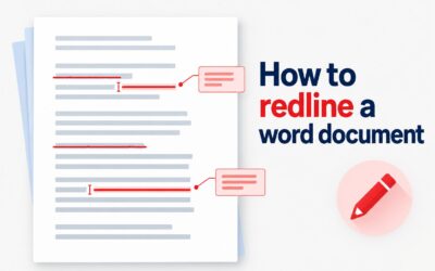 How to Redline a Word Document: Step-by-Step Guide